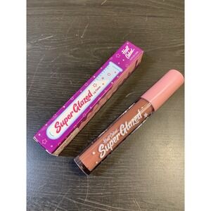 Super‎ Glazed Lip Creme Half Caked SLIGHT WORK 0.13 fl oz 3.8 mL NEW IN BOX
